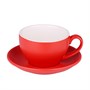 Кофейно-чайная пара Barista (Бариста) 250 мл,красный-матовый цвет, P.L. 81280274