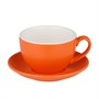 Кофейно-чайная пара Barista (Бариста) 350 мл,оранжевый-матовый цвет, P.L. 81280285