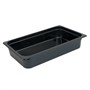Гастроемкость 1/1*100 мм (530*325 мм) 13,5 л, черная, полипропилен, P.L. Proff Cuisine 91001084