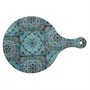 Блюдо,поднос меламиновый, 37*25 см ,Damask Blue, P.L. 81290184