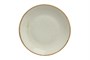 Тарелка 24 см безбортовая фарфор цвет бежевый Seasons 187624 бежевый - фото 619803