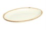Блюдо овальное 31х24 см фарфор цвет бежевый Seasons 112131 бежевый - фото 620194