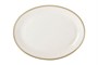 Блюдо овальное 18х14 см фарфор цвет бежевый Seasons 112118 бежевый