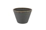 Чаша коническая d 9,5 см h 7 см 200 мл фарфор цвет темно-серый Seasons 368209 темно-серый