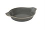 Форма для запекания d 15 см h 3,6 см (L с ручками 18 см) фарфор цвет темно-серый Seasons 602918 темно-серый