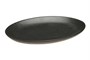 Блюдо овальное 24х19 см фарфор цвет черный Seasons 112124 черный