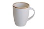Кружка 260 мл фарфор цвет серый Seasons 420729 серый - фото 625911