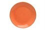Тарелка 24 см безбортовая фарфор цвет оранжевый Seasons 187624 оранжевый - фото 626422