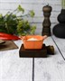 Соусник квадратный с 2-мя ручками 7х10 см h 4.2 см фарфор цвет оранжевый Seasons 808104 оранжевый - фото 626801 Соусник квадратный с 2-мя ручками 7х10 см h 4.2 см фарфор цвет оранжевый Seasons 808104 оранжевый - фото 626801