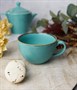 Чашка 340 мл фарфор цвет бирюзовый Seasons 322134 бирюзовый