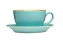 Чашка 340 мл фарфор цвет бирюзовый Seasons 322134 бирюзовый