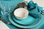 TURQUOISE Тарелка 18CM 18CR18 бирюзовый