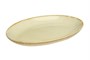 Блюдо овальное 24х19 см фарфор цвет желтый Seasons 112124 желтый