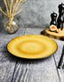 Тарелка d 27 см h 2,5 см, цвет желтый, FERVIDO 4380027
