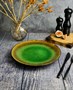 Тарелка d 27 см h 2,5 см, цвет зеленый, FERVIDO 4370027