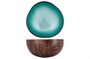 Чаша декоративная  METALLIC TURQUOISE PAINT D14CM 5956031 - фото 6646982